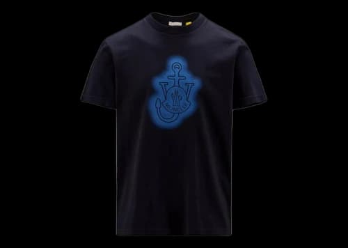 Moncler x JW Anderson Logo T-Shirt Navy Blue