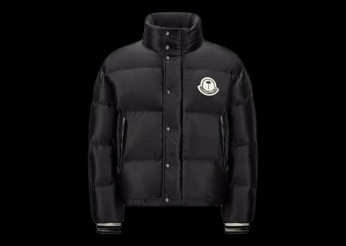 Moncler x Palm Angels Keon Short Down Jacket Black