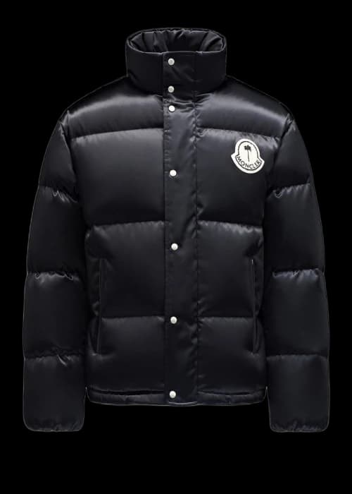 Moncler x Palm Angels Yountville Short Down Jacket Black