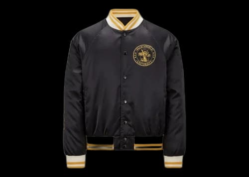 Moncler x Palm Angels Bucyk Down Bomber Jacket Black