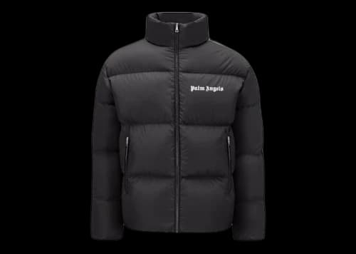 Moncler x Palm Angels Rodman Short Down Jacket Black