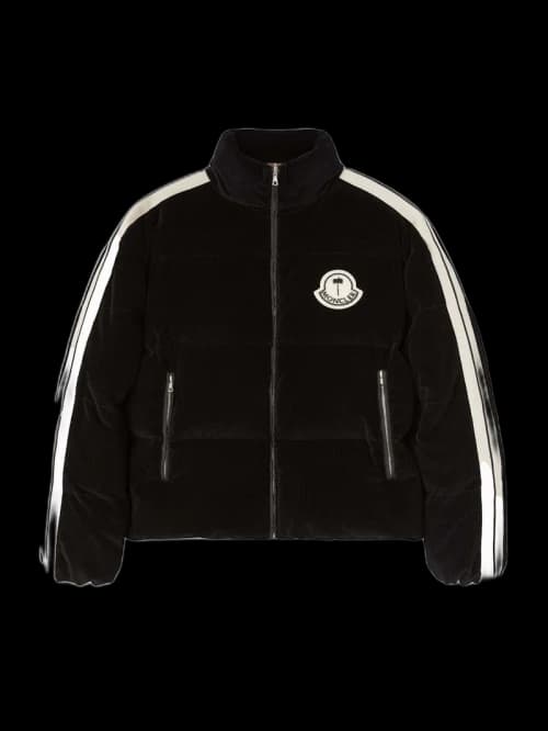 Moncler x Palm Angels Ramsau Short Down Jacket Black