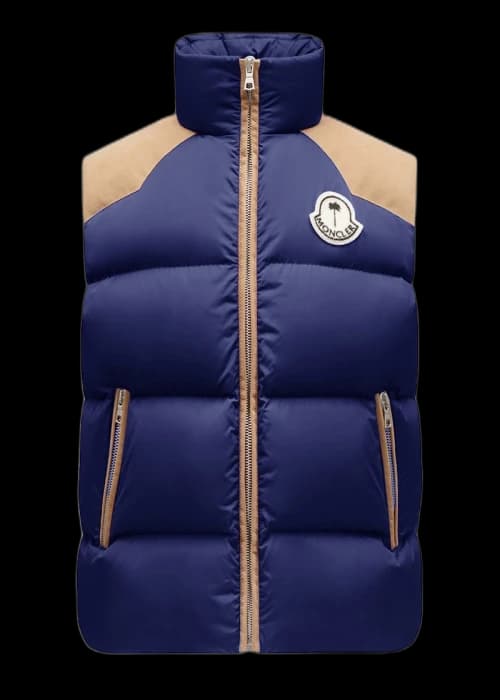 Moncler x Palm Angels Kamakou Vest Night Blue