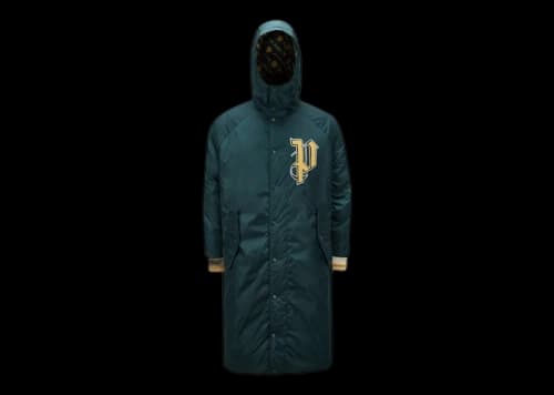 Moncler x Palm Angels Morenz Long Down Jacket Dark Green