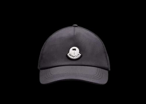 Moncler x Palm Angels Logo Baseball Cap Black
