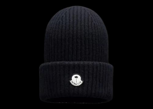 Moncler x Palm Angels Wool Beanie FW22 Black