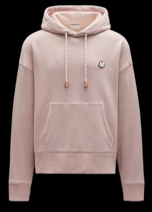 Moncler x Palm Angels Tropical Motif Hoodie Poppy Blue