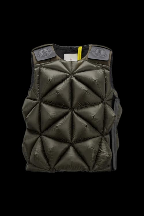 Moncler x Pharrell Holly Down Vest Green