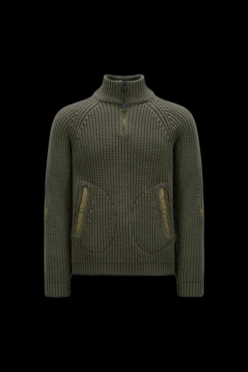 Moncler x Pharrell Wool Sweater Green