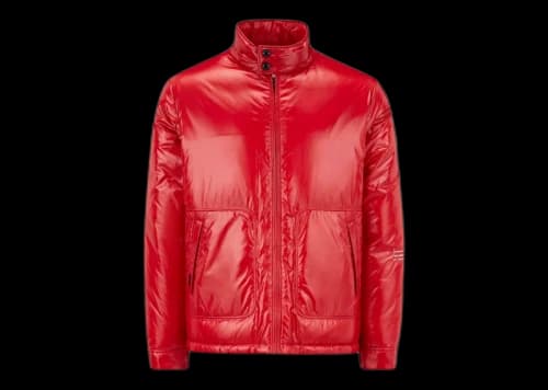 Moncler Hiroshi Fujiwara x Fragment Stan Short Down Jacket Cherry Red