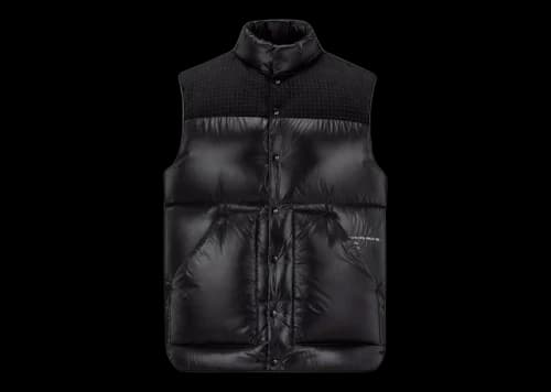 Moncler Hiroshi Fujiwara x Fragment Osten Down Vest Black