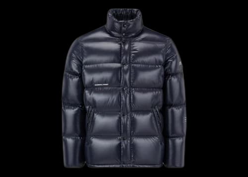 Moncler Hiroshi Fujiwara x Fragment Ryne Short Down Jacket Navy Blue
