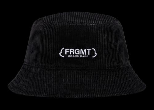 Moncler Hiroshi Fujiwara x Fragment Reversible Bucket Hat Black