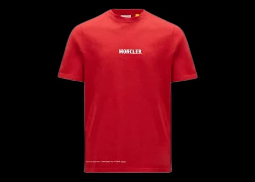 Moncler Hiroshi Fujiwara x Fragment Circus Motif T-Shirt Red