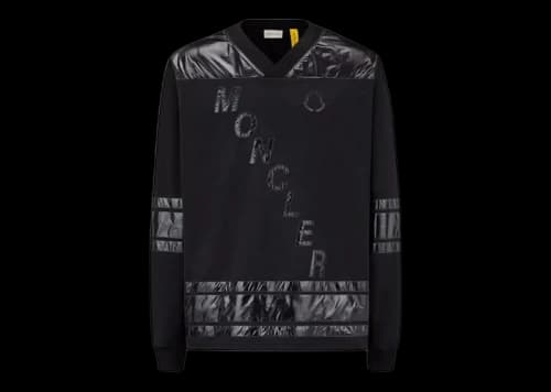 Moncler Hiroshi Fujiwara x Fragment Logo Hockey Shirt Black