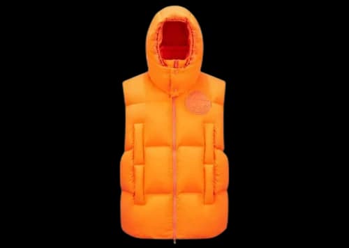 Moncler x Roc Nation by Jay-Z Apus Down Vest Bright Orange