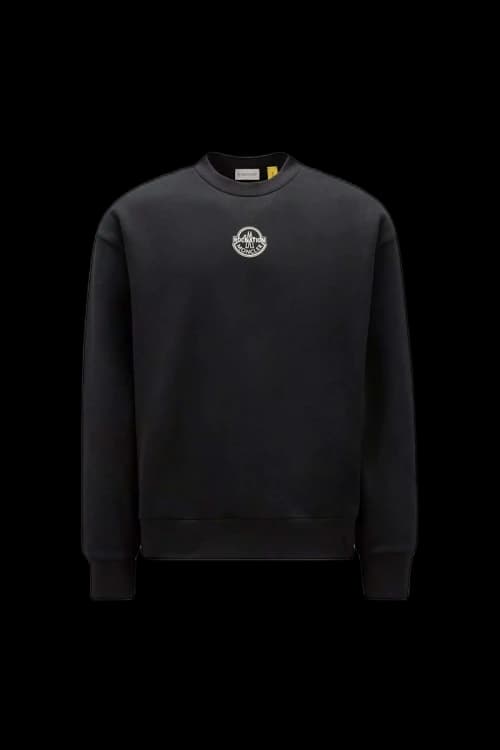 Moncler x Roc Nation by Jay-Z Logo Sweatshirt Black