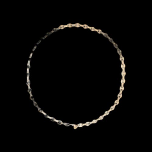 Paco Rabanne Eight Nano Necklace 'Gold'