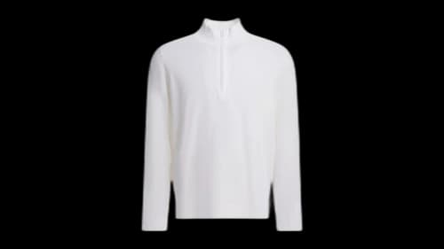 C.P. Company Metropolis Half-Zip Sweater White