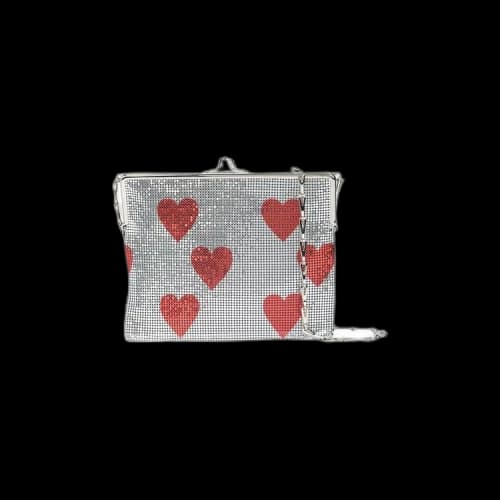 Paco Rabanne Pixel Frame 1969 Evening Bag 'Silver'