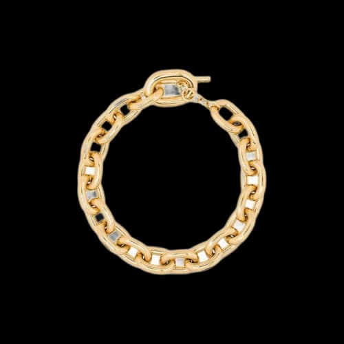Paco Rabanne Chain Link Neck Choker 'Gold'