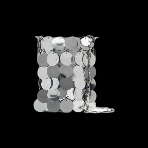Paco Rabanne Sparkle Silver Shoulder Bag 'Silver'