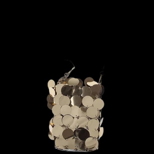 Paco Rabanne Mini Sparkle Bag 'Gold'