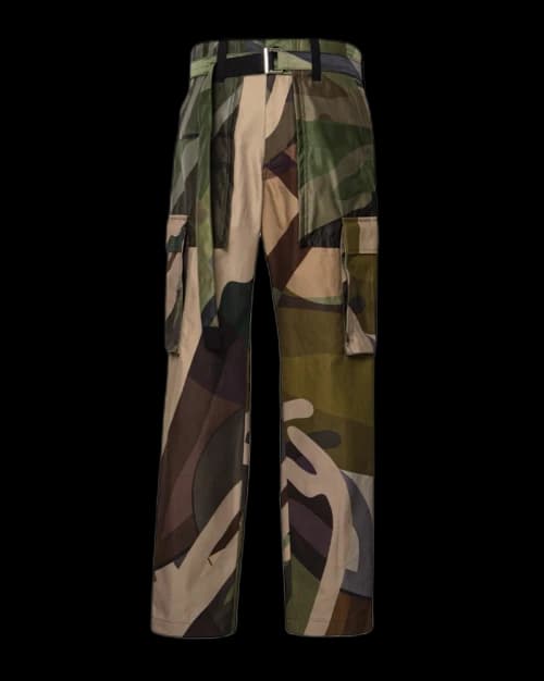 KAWS x Sacai Pants Green