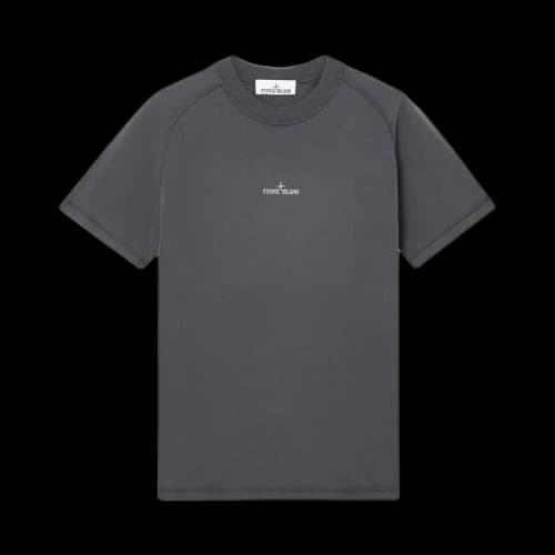 Stone Island Institutional One Print T-Shirt 'Charcoal'