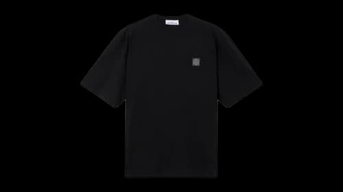 Stone Island Combed Organic Cotton Jersey 2100025 T-shirt Black