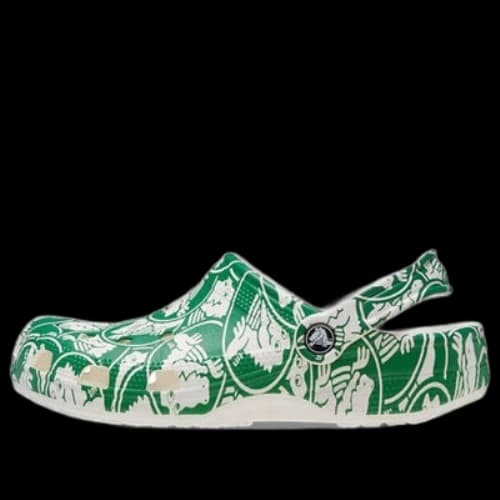 Crocs Classic Duke Print Clogs 'Green'