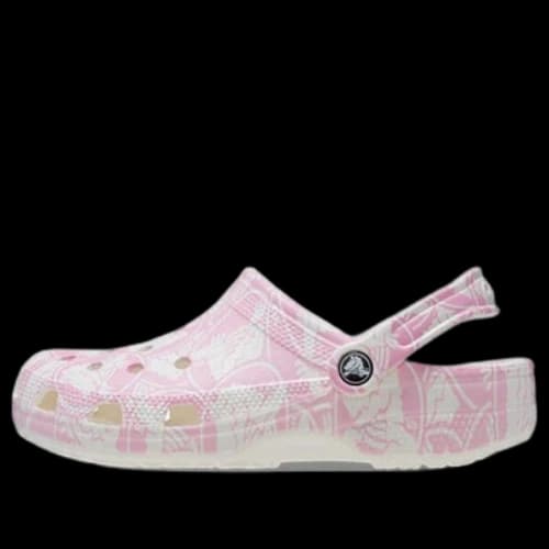 Crocs Classic Duke Print Clogs 'Pink Tweed'