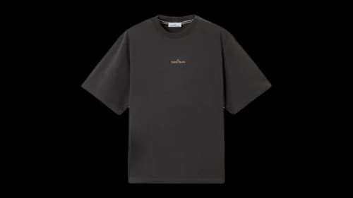 Stone Island Combed Organic Cotton Jersey 2100037 T-shirt Lead Grey