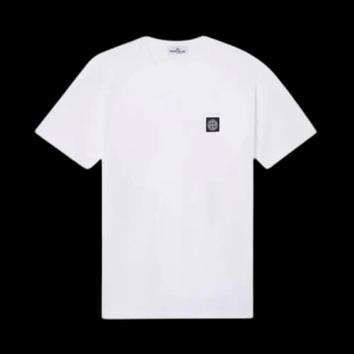 Stone Island Compass Patch Logo T-Shirt 'White'