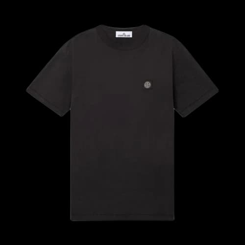Stone Island Compass Patch Logo T-Shirt 'Black'