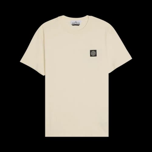 Stone Island Compass Patch Logo T-Shirt 'Ivory'