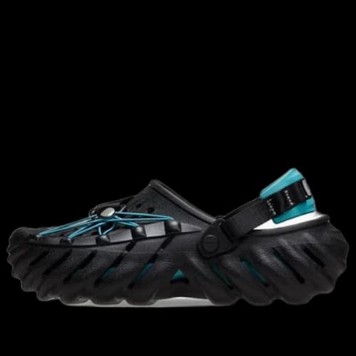 Crocs Echo Reflective Laces Clog 'Black Teal'