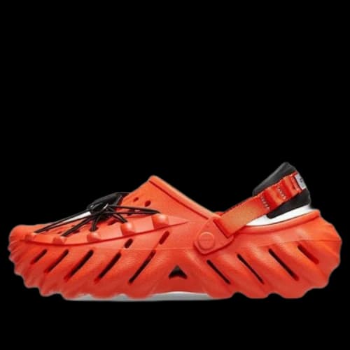 Crocs Echo Reflective Clogs 'Orange Black'