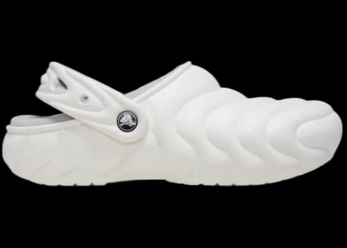 Crocs Classic Overpuff Lined Clog White