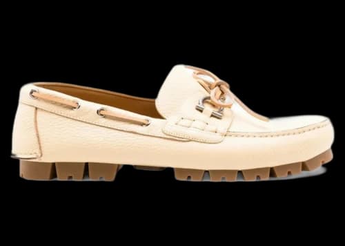 Ferragamo Loafer White