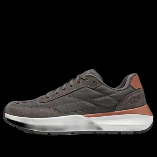Skechers Geox Terrestre Shoes 'Dark Brown Orange'