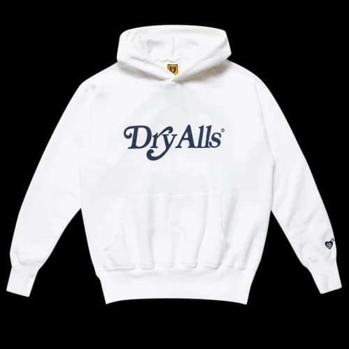 Girls Don't Cry x Human Made Gears For Futuristic Teenagers Hooded Sweatshirt 'White'
