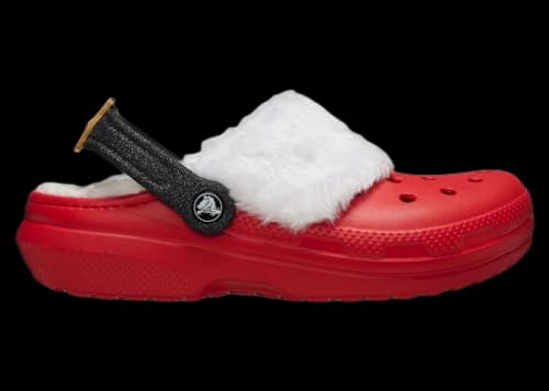 Crocs Classic Lined Clog Santa