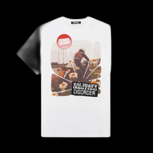Raf Simons Solitary Disorder T-Shirt 'White'