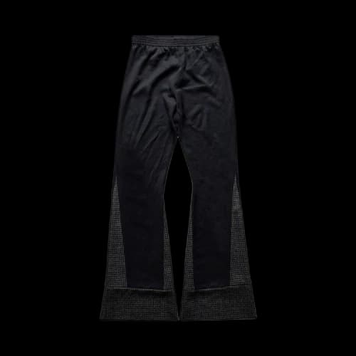 Raf Simons Flared Jogger With Wool Inserts 'Black/Blue'