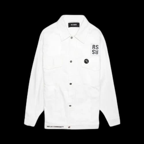 Raf Simons Oversized Denim Jacket 'White'