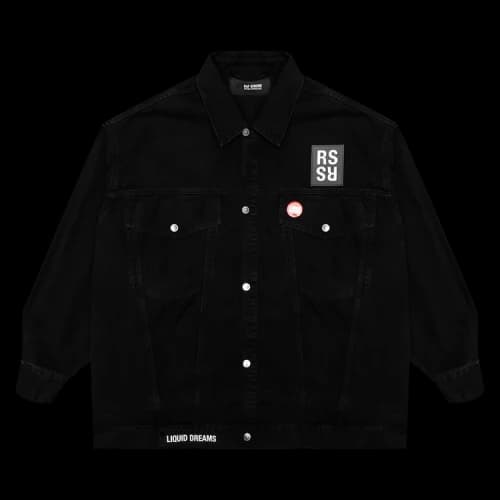Raf Simons Oversized Denim Jacket 'Black'