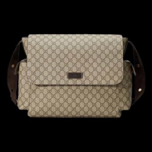 Gucci GG Supreme Plus Diaper Bag 'Beige Brown'