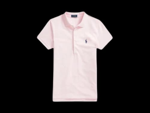 Polo Ralph Lauren Basic Mesh Fit Classic Short Sleeve Knit Shirt Sunkissed Pink