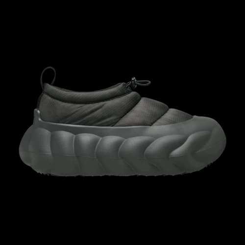 Crocs Overpuff Shorty Translucent Black